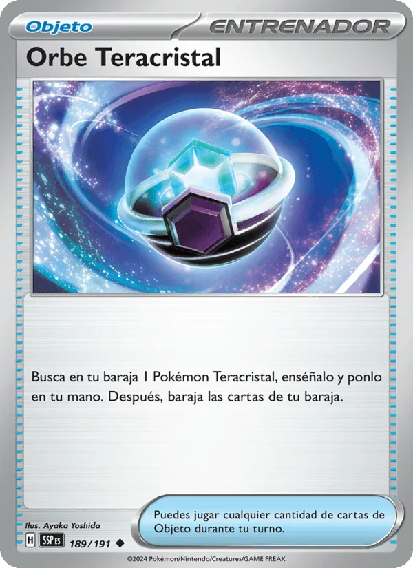 Orbe Teracristal · Chispas Fulgurantes 189/191