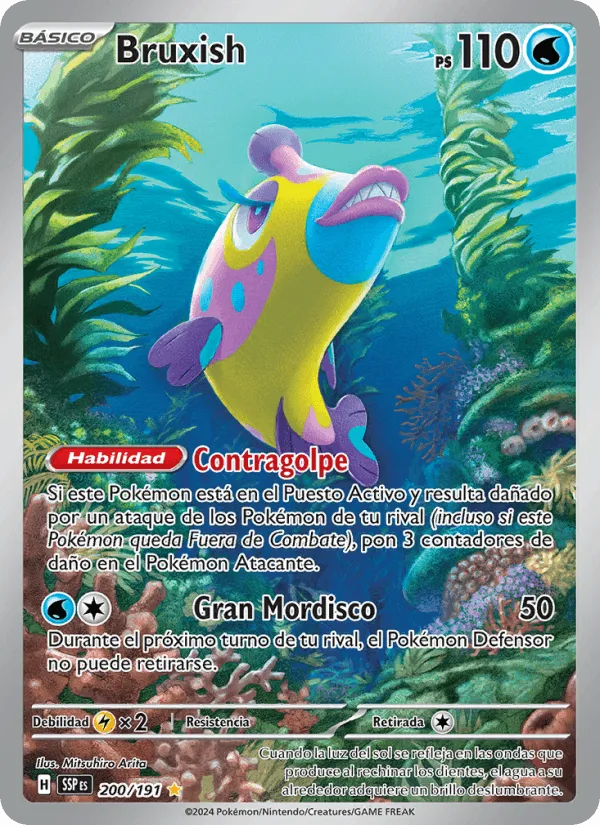 Bruxish · Chispas Fulgurantes 200/191