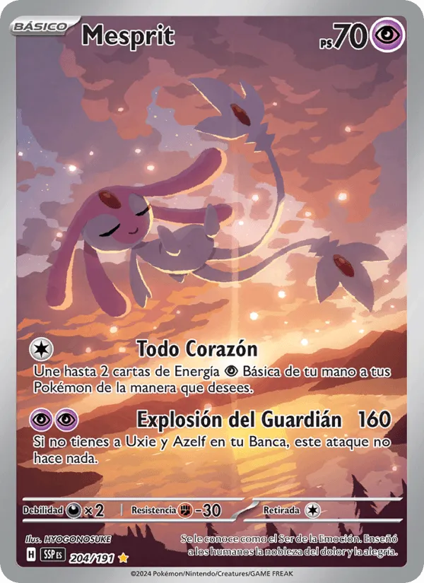 Mesprit · Chispas Fulgurantes 204/191