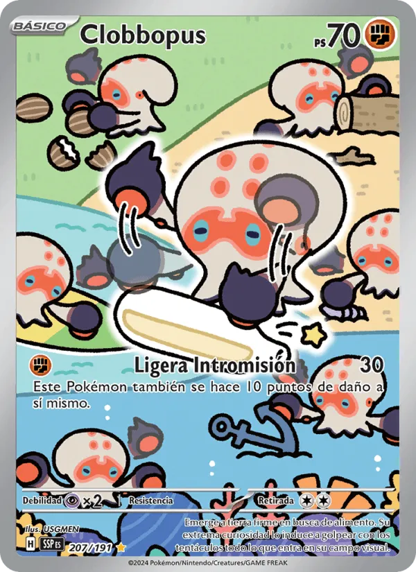 Clobbopus · Chispas Fulgurantes 207/191