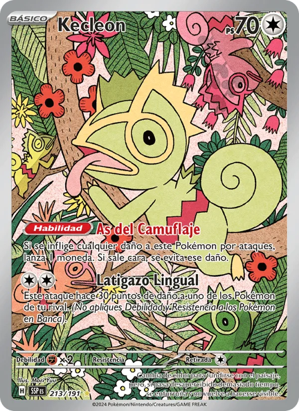 Kecleon · Chispas Fulgurantes 213/191