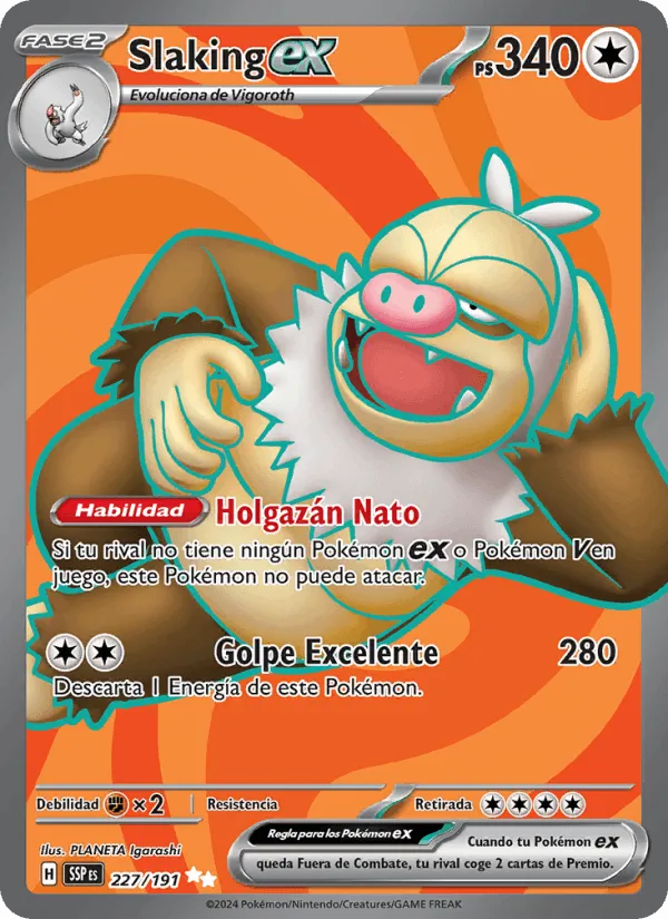 Slaking ex · Chispas Fulgurantes 227/191