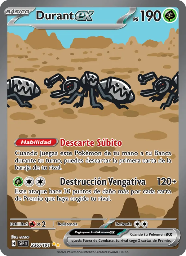 Durant ex · Chispas Fulgurantes 236/191
