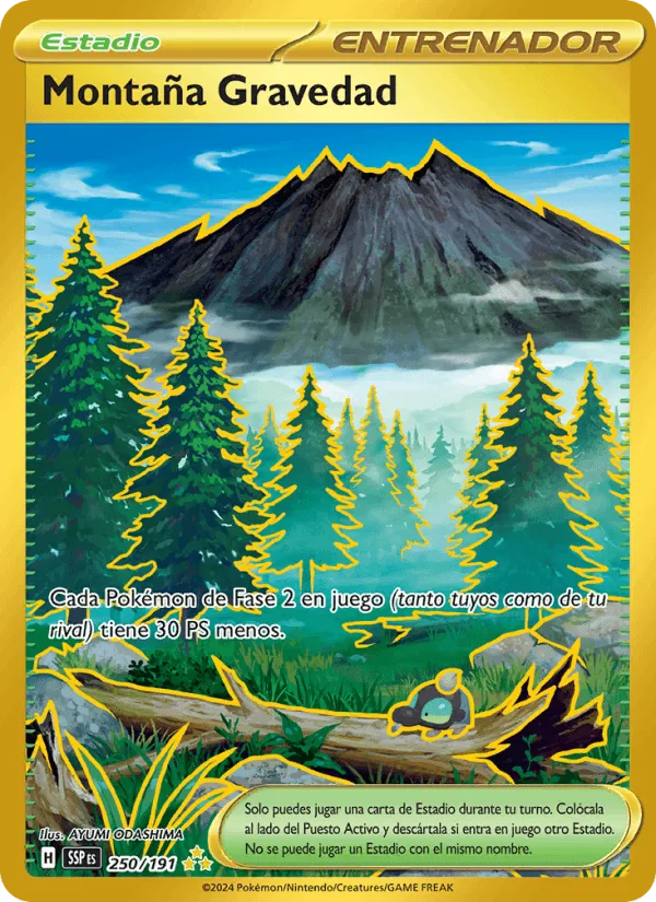 Montaña Gravedad · Chispas Fulgurantes 250/191