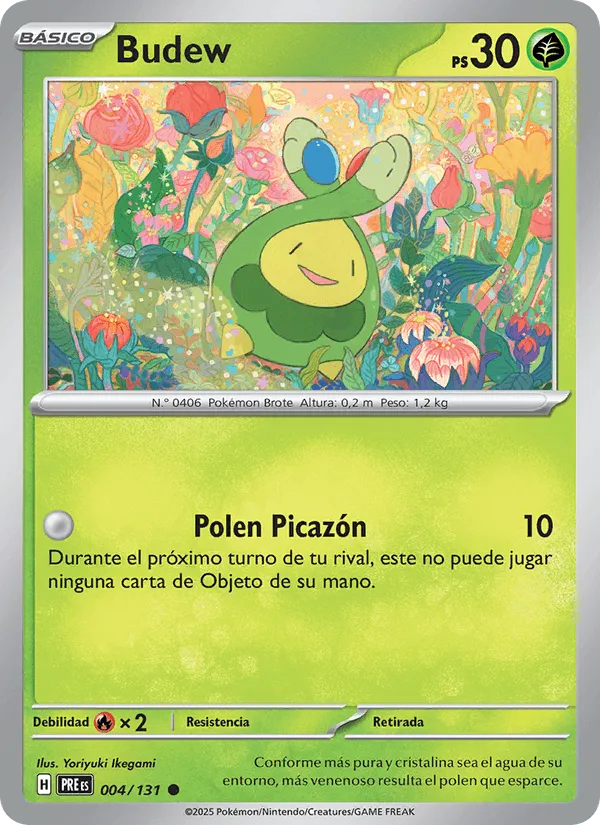 Budew · Evoluciones Prismáticas 004/131