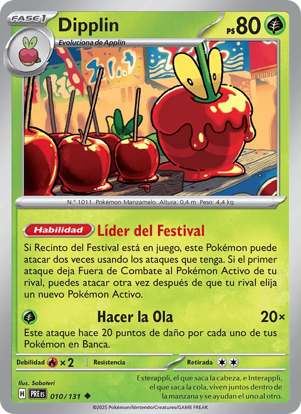 Dipplin · Evoluciones Prismáticas 010/131