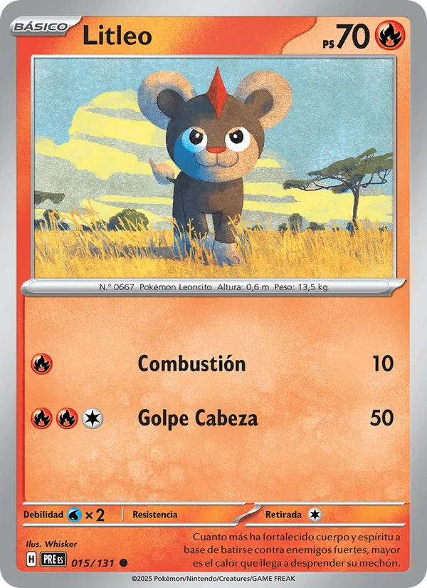 Litleo · Evoluciones Prismáticas 015/131