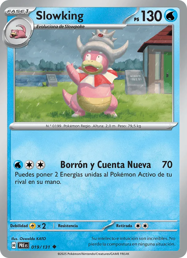 Slowking · Evoluciones Prismáticas 019/131