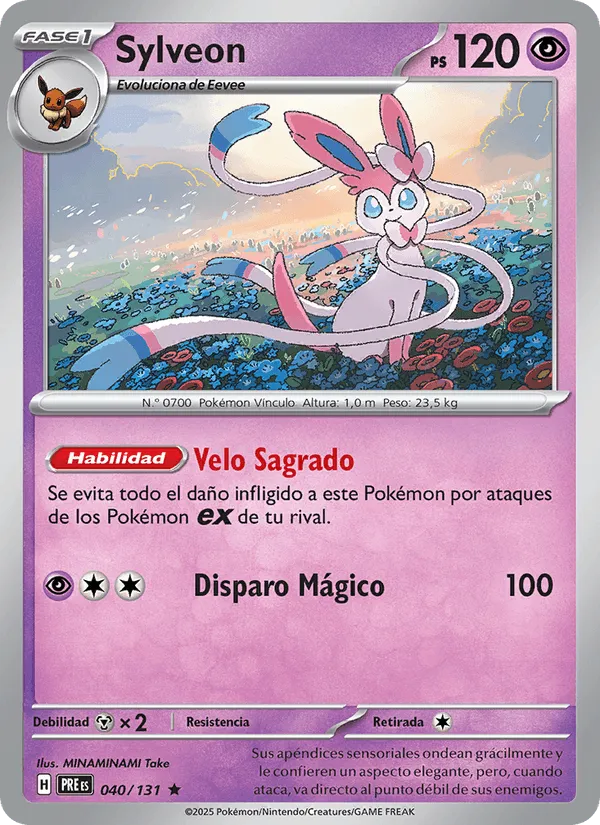 Sylveon · Evoluciones Prismáticas 040/131