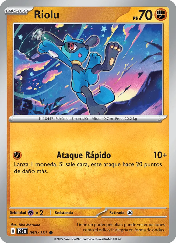 Riolu · Evoluciones Prismáticas 050/131