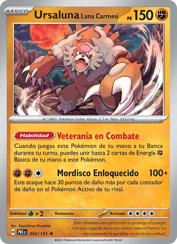 Ursaluna Luna Carmesí · Evoluciones Prismáticas 054/131