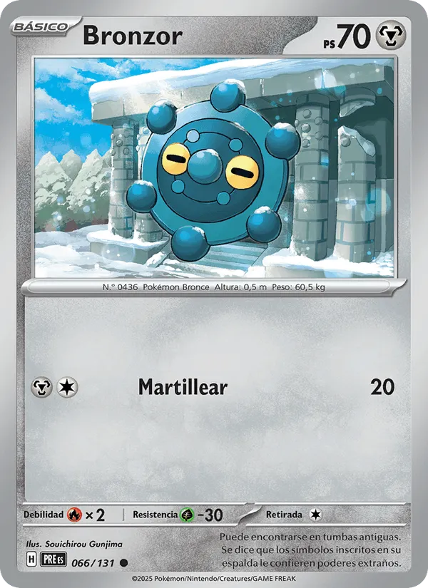 Bronzor · Evoluciones Prismáticas 066/131