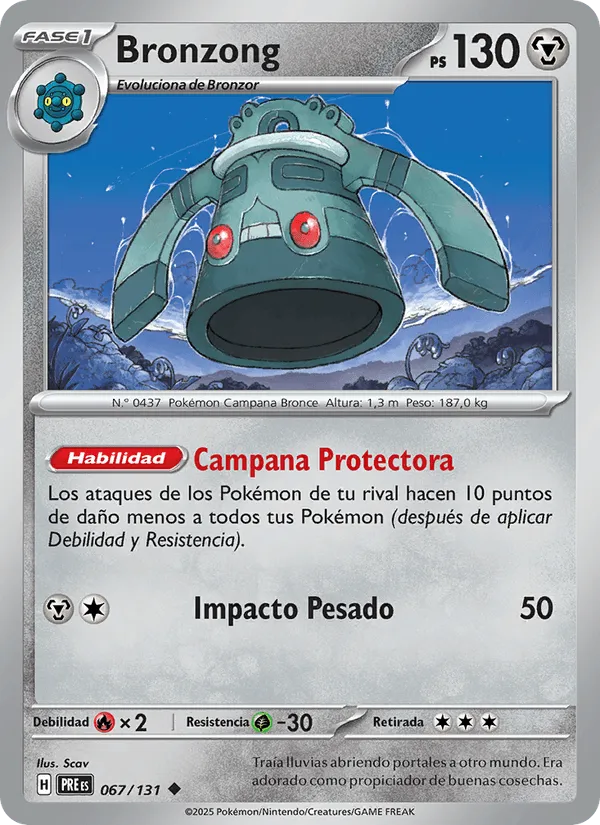 Bronzong · Evoluciones Prismáticas 067/131
