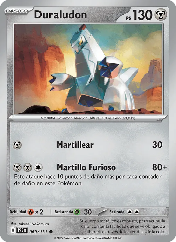 Duraludon · Evoluciones Prismáticas 069/131
