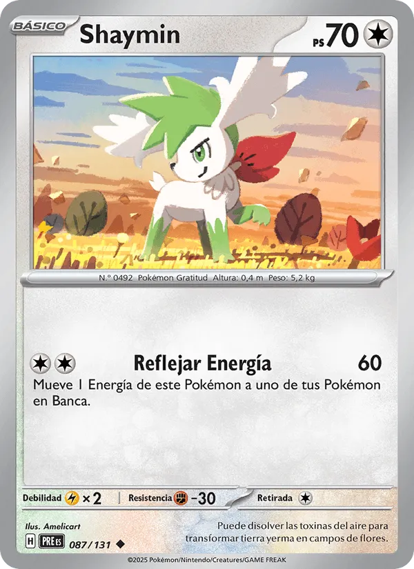 Shaymin · Evoluciones Prismáticas 087/131