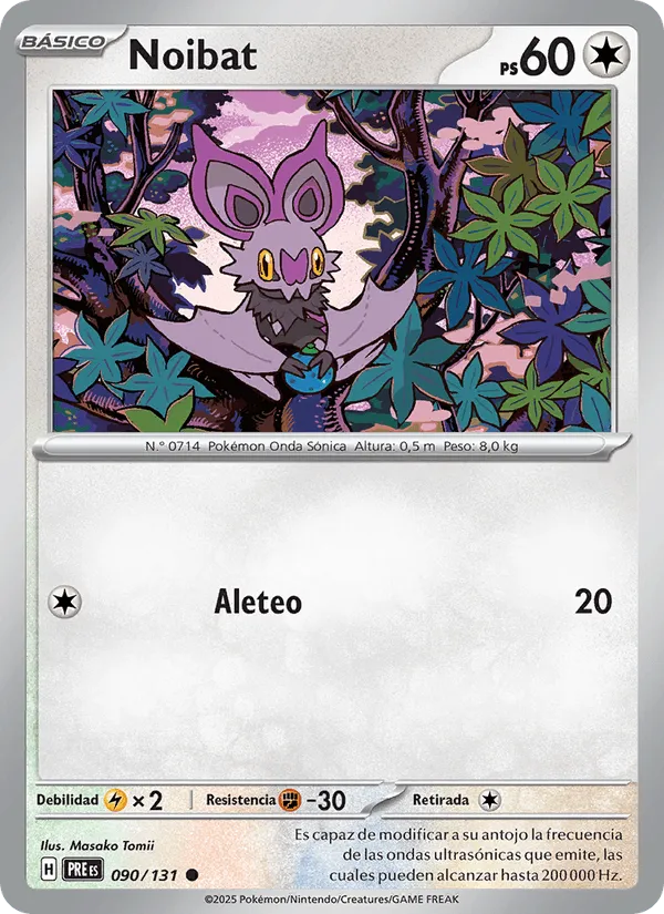 Noibat · Evoluciones Prismáticas 090/131