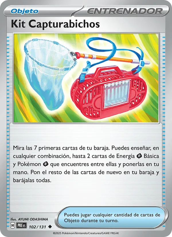 Kit Capturabichos · Evoluciones Prismáticas 102/131