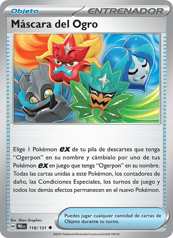 Máscara del Ogro · Evoluciones Prismáticas 118/131