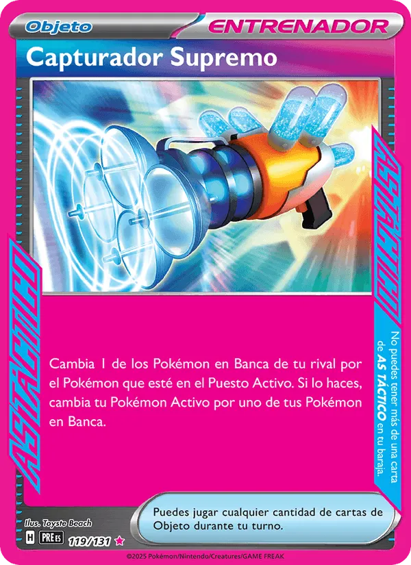 Capturador Supremo · Evoluciones Prismáticas 119/131