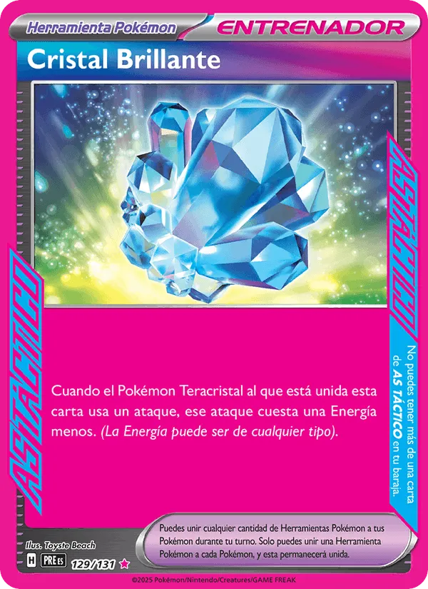 Cristal Brillante · Evoluciones Prismáticas 129/131