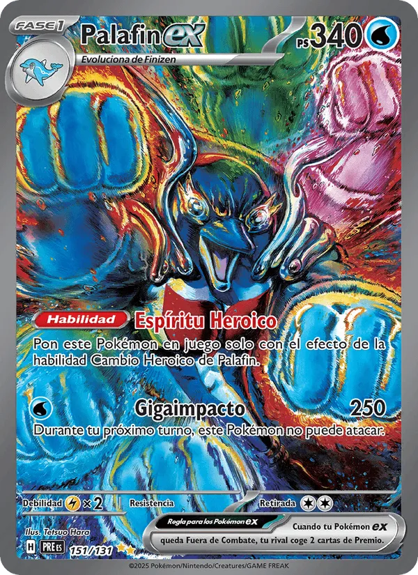 Palafin ex · Evoluciones Prismáticas 151/131