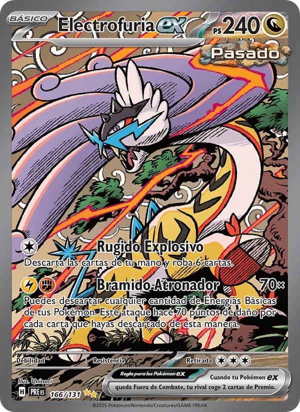 Electrofuria ex · Evoluciones Prismáticas 166/131