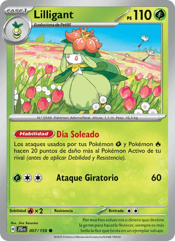 Lilligant · Juntos de Aventuras 007/159