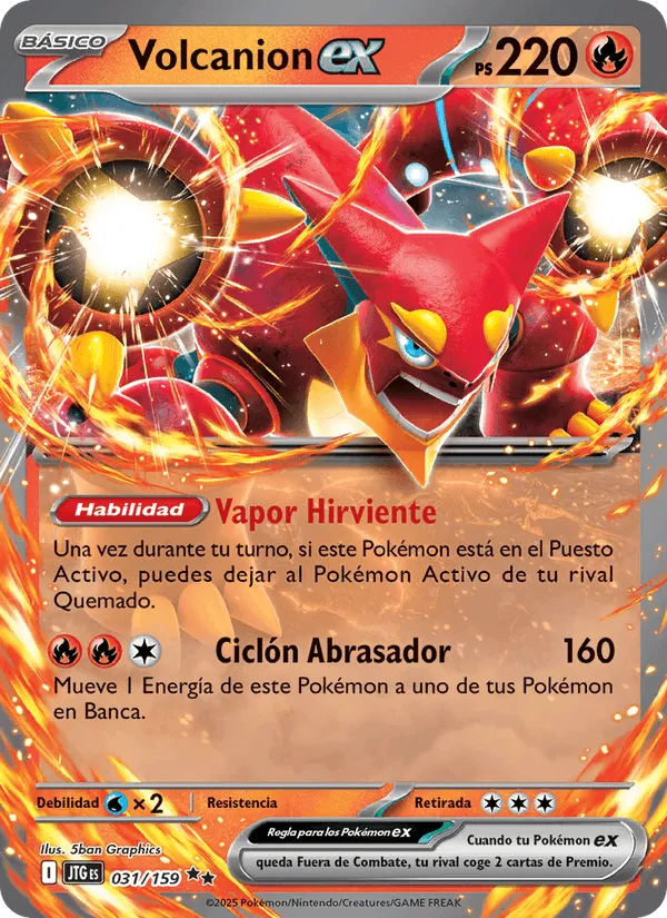 Volcanion ex · Juntos de Aventuras 031/159