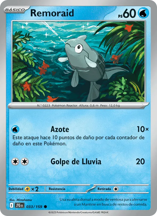 Remoraid · Juntos de Aventuras 033/159