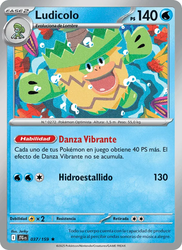 Ludicolo · Juntos de Aventuras 037/159