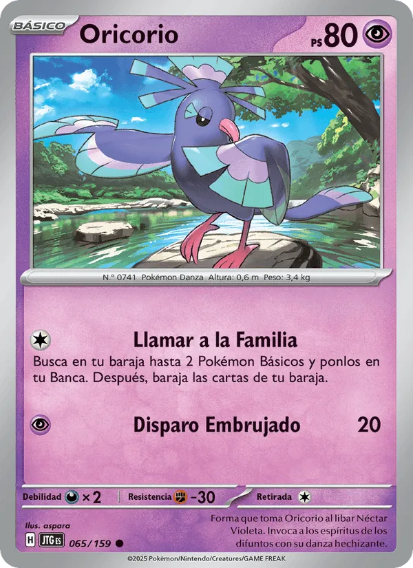 Oricorio · Juntos de Aventuras 065/159