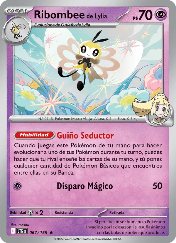 Ribombee de Lylia · Juntos de Aventuras 067/159