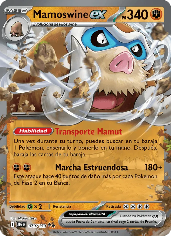 Mamoswine ex · Juntos de Aventuras 079/159