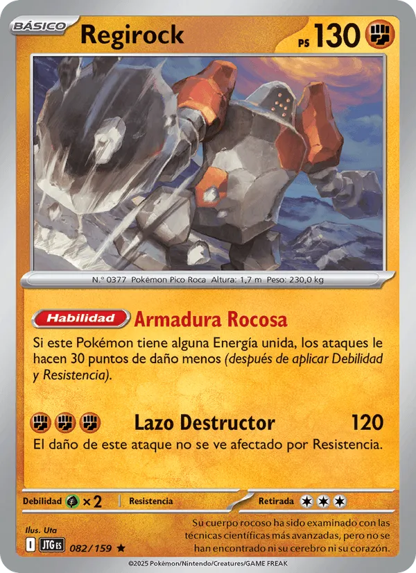 Regirock · Juntos de Aventuras 082/159