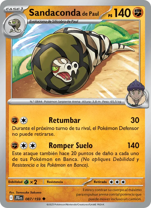Sandaconda de Paul · Juntos de Aventuras 087/159