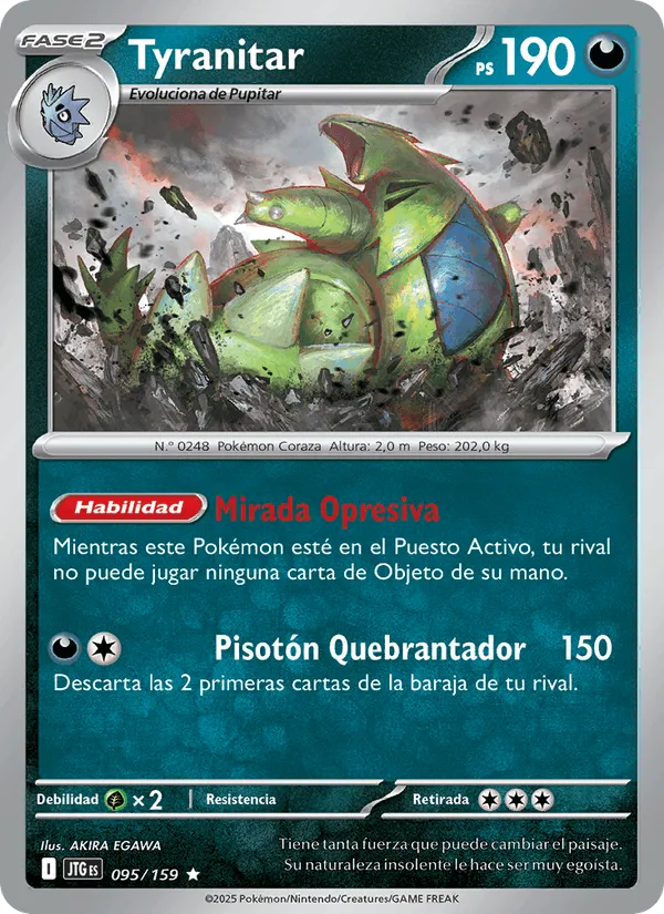 Tyranitar · Juntos de Aventuras 095/159