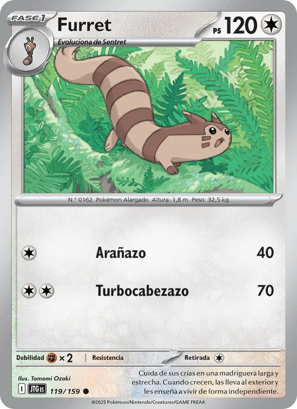 Furret · Juntos de Aventuras 119/159