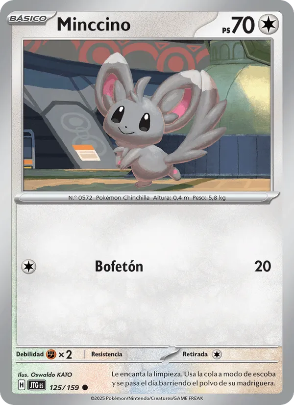 Minccino · Juntos de Aventuras 125/159