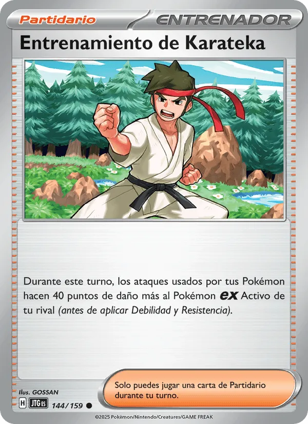 Entrenamiento de Karateka · Juntos de Aventuras 144/159