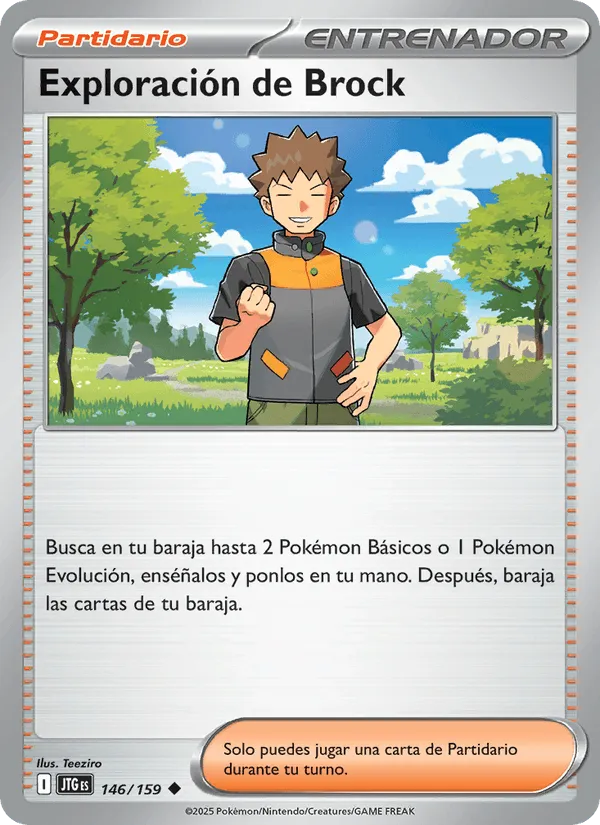 Exploración de Brock · Juntos de Aventuras 146/159