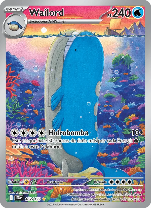 Wailord · Juntos de Aventuras 162/159