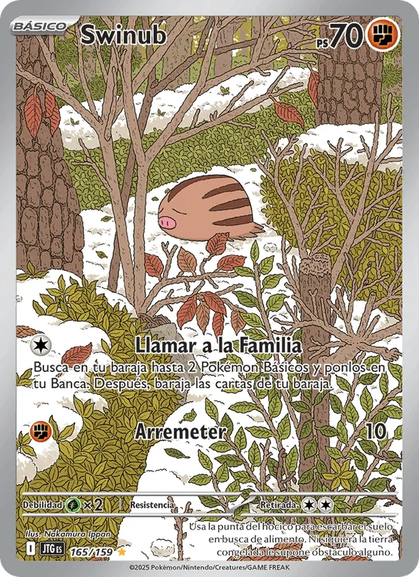 Swinub · Juntos de Aventuras 165/159
