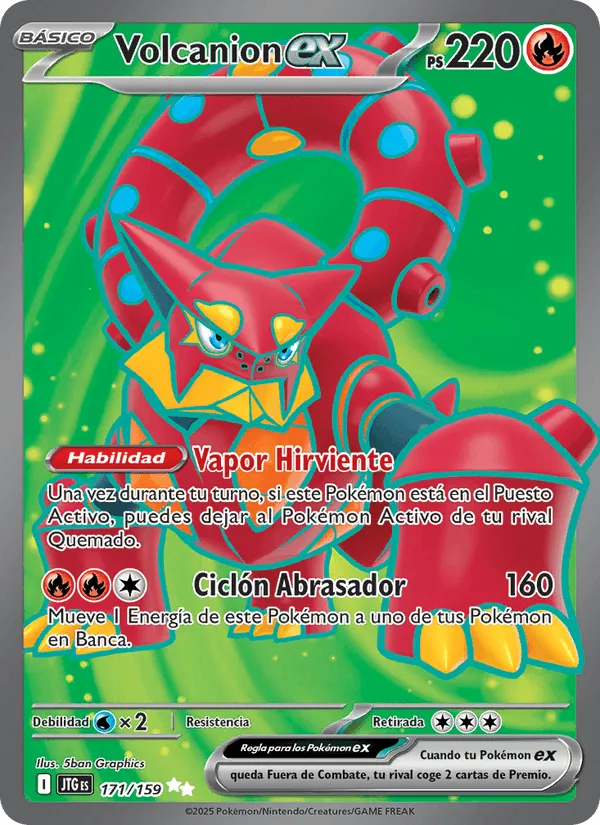 Volcanion ex · Juntos de Aventuras 171/159