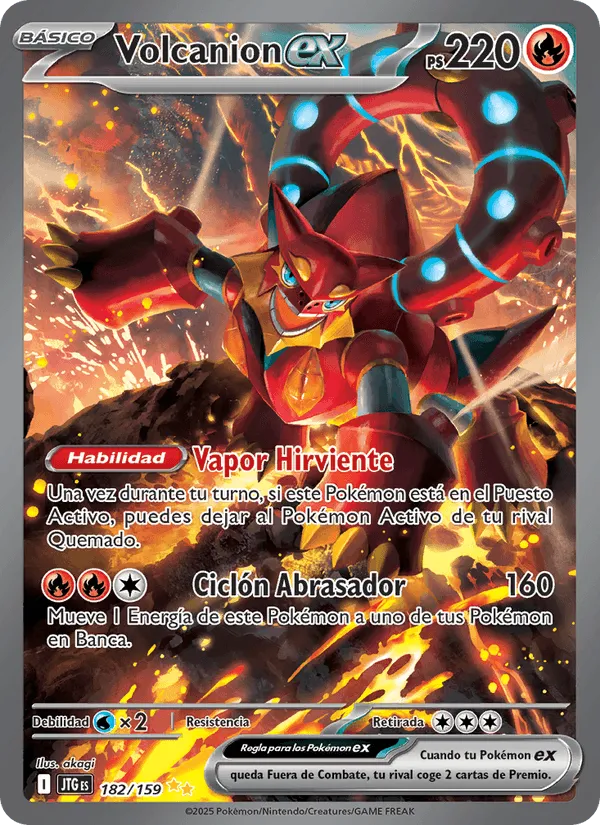 Volcanion ex · Juntos de Aventuras 182/159