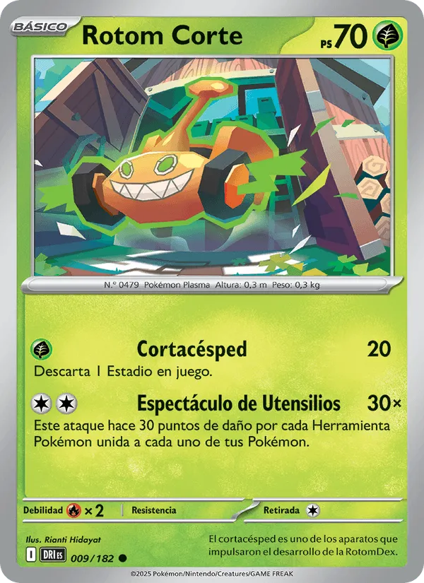 Rotom Corte · Rivales Predestinados 009/182