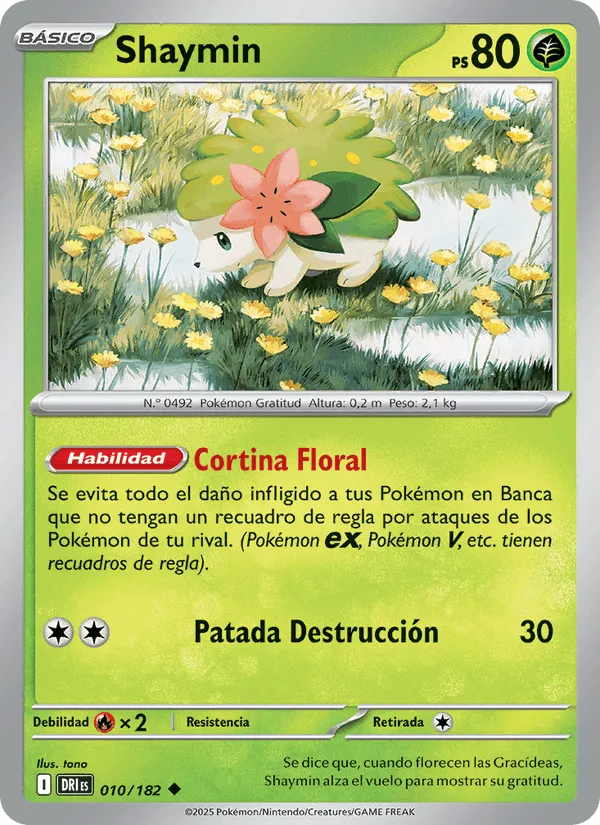 Shaymin · Rivales Predestinados 010/182