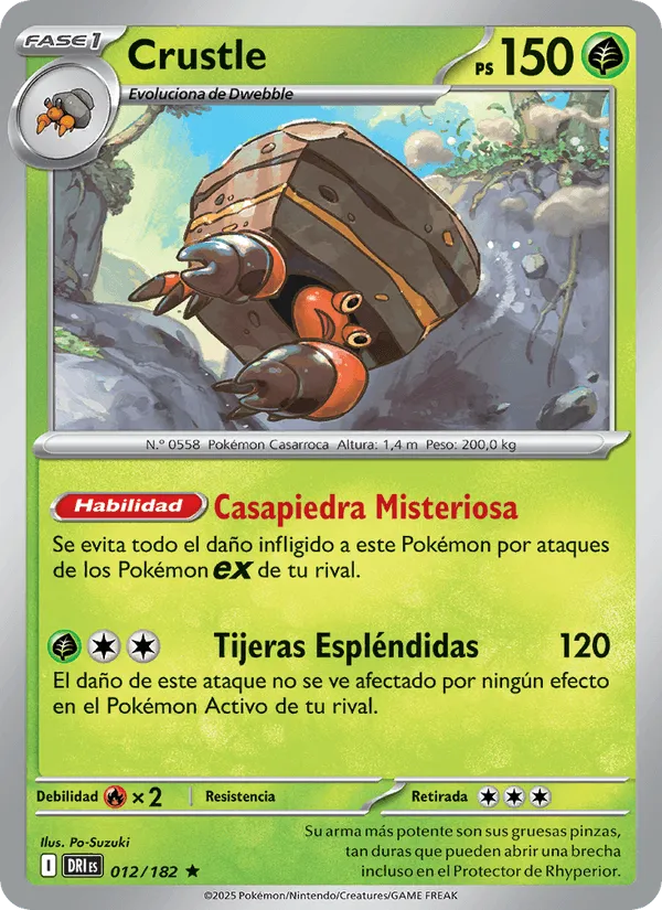 Crustle · Rivales Predestinados 012/182