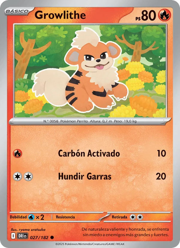Growlithe · Rivales Predestinados 027/182