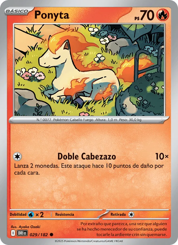Ponyta · Rivales Predestinados 029/182