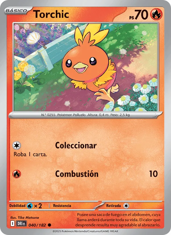 Torchic · Rivales Predestinados 040/182
